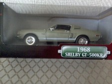 1968 Shelby GT 500 KR Mustang 1:18 diecast - PR signature of Edsel B. Ford