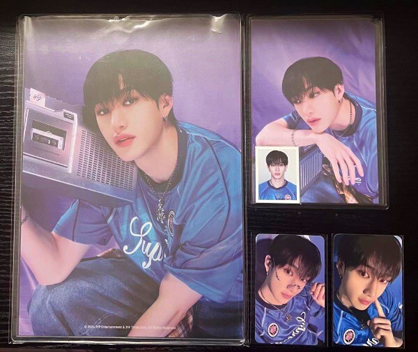 Stray kids Bang Chan 2025 Season's Greetings Photocard ID card Set