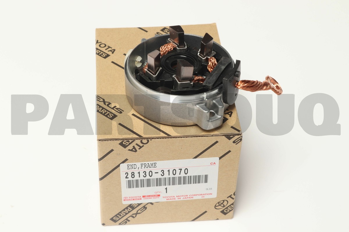 2813031070 Genuine Toyota FRAME ASSY, STARTER COMMUTATOR END