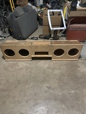 Quad 8" 2007-2018 Chevy Silverado GMC Sierra Ext. cab  double cab subwoofer Box