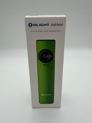 Olight Arkfeld Flashlight RARE Lime Green  *SEALED*NEW* Cool White