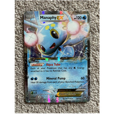 Pokémon Manaphy EX 32/122 Breakpoint Ultra Rare Full Art Holo 120 HP Eng