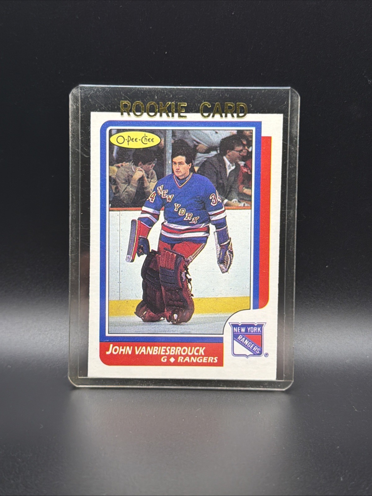 1986-87 O-Pee-Chee - John Vanbiesbrouck #9 (RC)