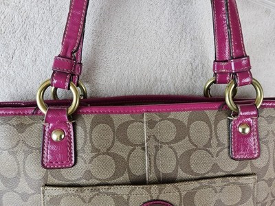 Coach F18917 Peyton Signature PVC Handbag Tote Purse | eBay