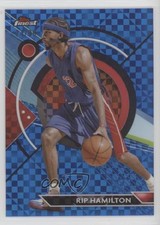 2023 Finest Common Blue Checkerboard Refractor 74/99 Richard Hamilton Rip 0r98