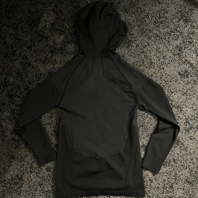 OG Gymshark Onyx V3 Compression Hoodie Black Onyx ✓ DAVID LAID