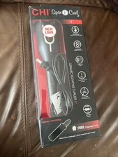 CHI Air Spin N Curl Ceramic Rotating Curler, Curling Iron/Wand - Black