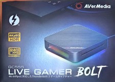 AVerMedia Live Gamer Bolt GC555 4K 60fps HDR Thunderbolt 3 Video Capture Box