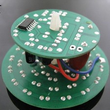 5x Electronics Soldering Practice Circuit Board Kit-Sound and Light Control Lamp