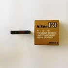 Nikon F3 Focusing Screen Type K Split Micro for F3/F3HP F3/T SLR Cameras +manual
