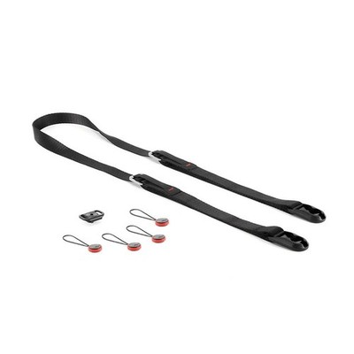 Peak Design Leash Black (schwarz) 4in1-Kameragurt für kleine SLR / Systemkameras