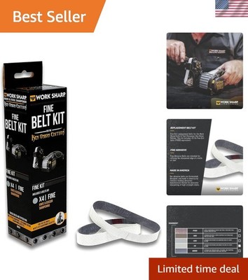 WSSAKO81120 Fine Grit Belt Kit, White/Grey for Ken Onion Edition