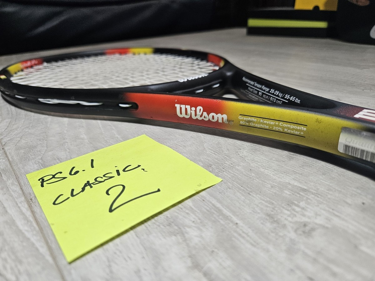 ラケット(硬式用) Wilson ProStaff 95 Classic 6.1 si Wilson Pro Staff Classic 6.1 si Head size 95'' Grip 4 1/2