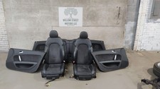 Front Rear Black Alcantara Leather S-line Sport Seat Panels Set Audi Tt Mk2 12 Front Rear Black Alcantara Leather S-line Sport Seat Panels Set Audi Tt Mk2 12