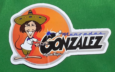 Troy Lee Designs Mercedes Gonzalez Vintage MX Sticker from Visor Kits