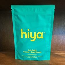 Hiya Kids Daily Greens + Superfoods Green Food Powder Chocolate Flavor 7.94oz