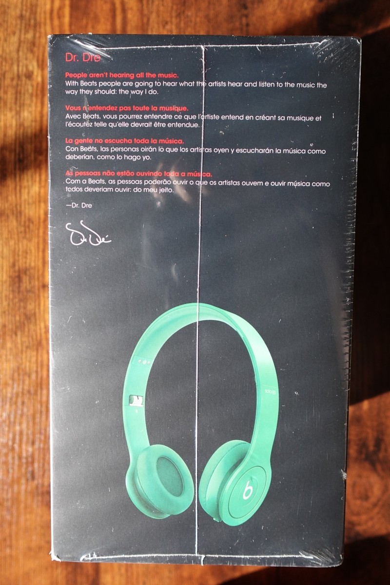 Beats by Dr. Dre Solo HD Headband Headphones - Teal for sale