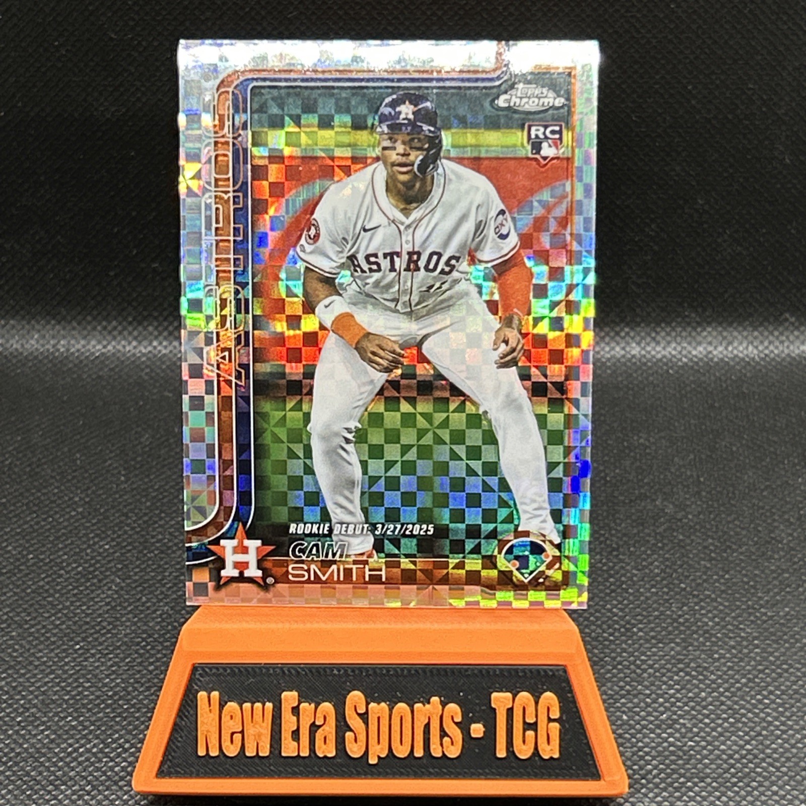 Cam Smith 2025 Topps Chrome Update Rookie Debut #USC19 X-Fractor Astros RC