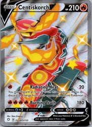 Centiskorch V SV108/SV122 Shining Fates Shiny Vault Holo Rare