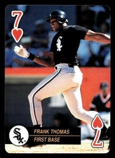 1992 U.S. Playing Card Co. Baseball Aces Frank Thomas #7? Chicago White Sox