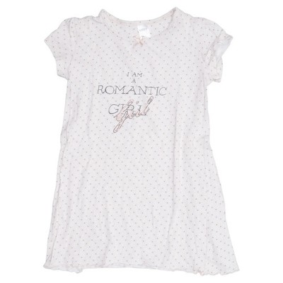 Kiddy, Nachtkleid, Größe: 98, Beige, Baumwolle, Gepunktet, Mädchen #GEU