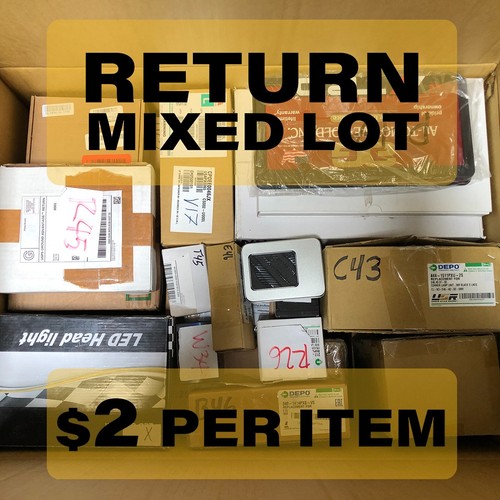RETURN LIQUIDATION WHOLESALE For Various Car Lights and Accessories - MIXED LOT