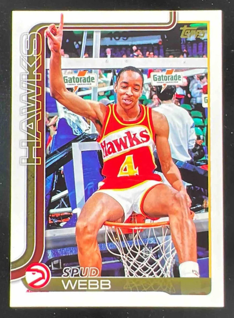 2025-26 Topps Golden Mirror Image Variation SSP #266 Spud Webb