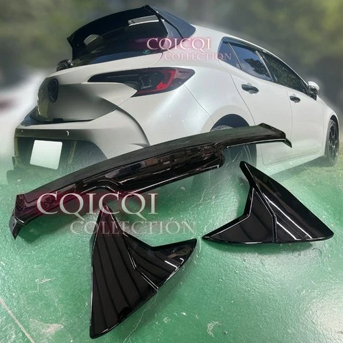 Gloss Black GR type trunk spoiler for Toyota 2019~ Corolla hatchback SE XSE ◎
