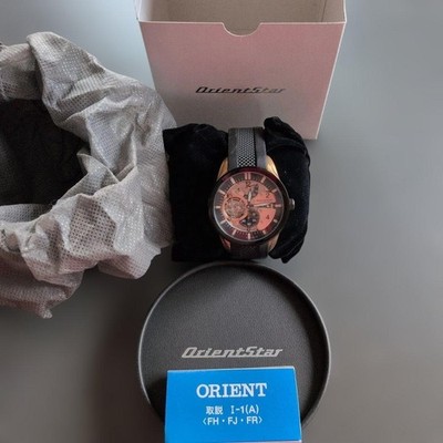 Orient Star Retro Future WZ0251FH Pink Dial Automatic Men Watch Working #35