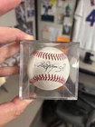 ROGER CLEMENS autographed official Major League baseball CY 7 Inscription