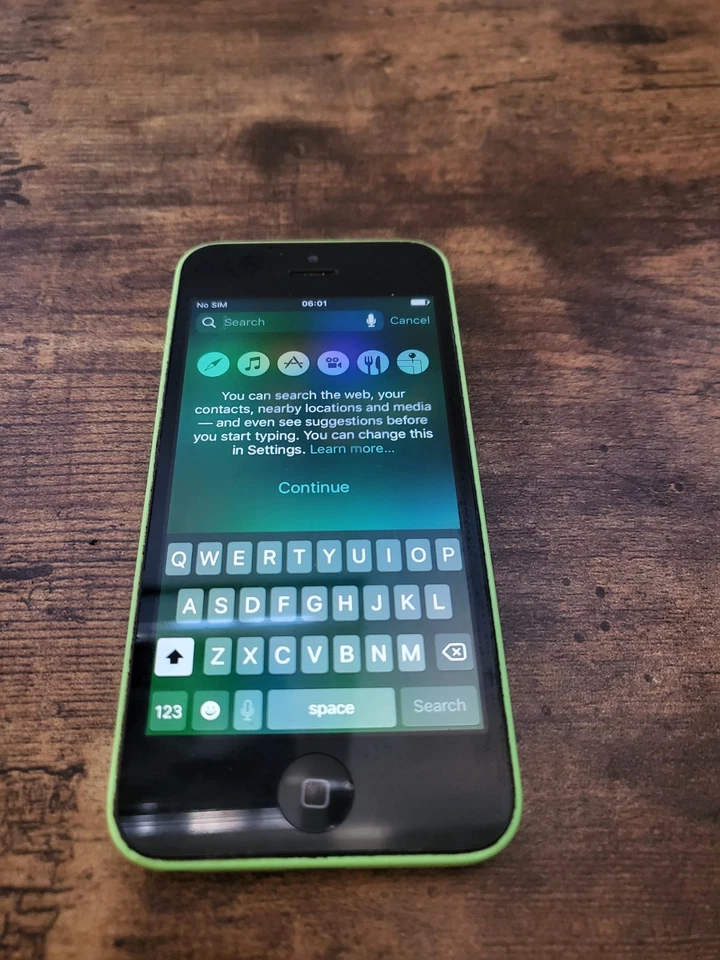 Apple iPhone 5c 16GB Green A1507 GSM Smartphone Good Working Locked. 40 - Image 3 of 4