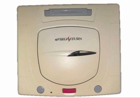 SEGA Saturn HST-0019 White Console With Box Manual Japan