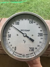 Reotemp Adjustable Bimetal Thermometer