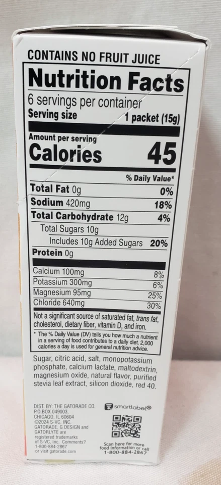 Paquete de 6 sandías en polvo Gatorlyte, 16,9 oz - 2 cajas Foto 4 de 4