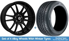 Calibre Alloy Wheels & Winter Tyres 15" For Vauxhall Astra (4 Stud) [H] 04-09