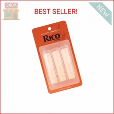 D  Addario Woodwinds - Rico Baritone Sax Reeds - RLA0330 - Strength 3.0, 3-Pack