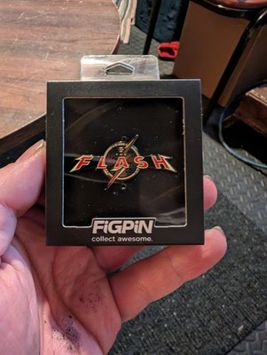 FiGPiN Mini Logo Series DC The Flash Enamel Pin New Sealed