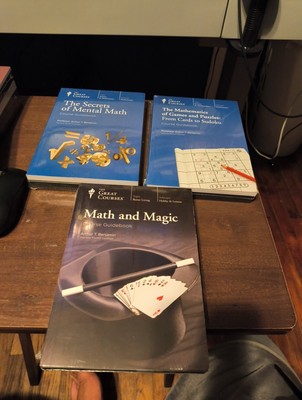Math and Magic by Arthur T. Benjamin NEW +2 Others 