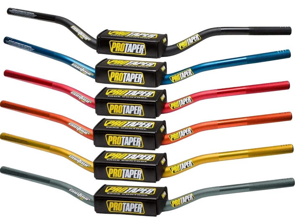 ProTaper Contour Handlebars 1 1/8" Pro Taper Bars CR KX YZ RM - PICK BEND/COLOR! - Image 2 of 4