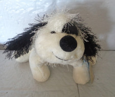 Webkinz - Black  White Cheeky Dog - Plush  Unused Code - HM192