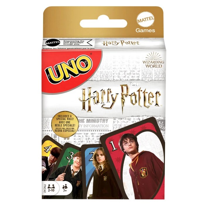 BOX DAMAGED!! Uno Harry Potter Family Card Game - Multi-Colour FNC42 - Image 2