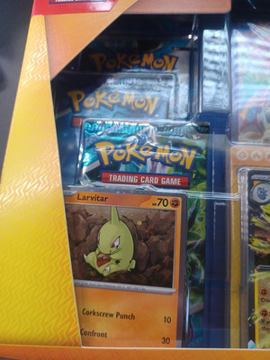 pokemon trading card game tyranitar ex premium collection box Pokemon Lucario Ex & Tyranitar Ex Premium Collection main image 1