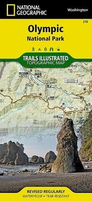 Nat Geo Maps Olympic National Park Map (Map)