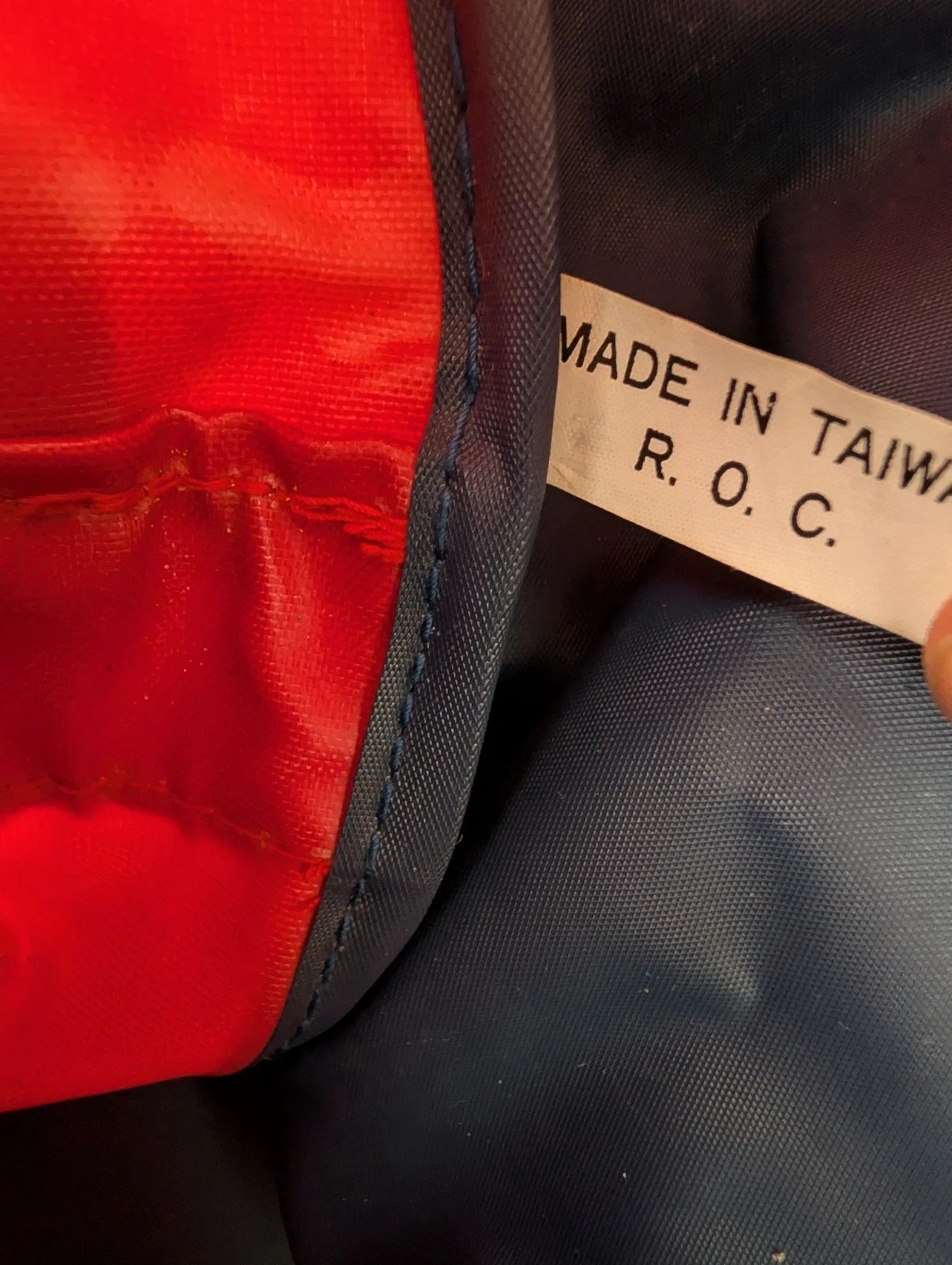 Vintage Levi's Los Angeles Olympics 1984 kit bag satchel holdall 20x12x6" DN3769 image 9