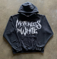 Motionless In White Hoodie 2D Y2K Metal Band Pullover Men