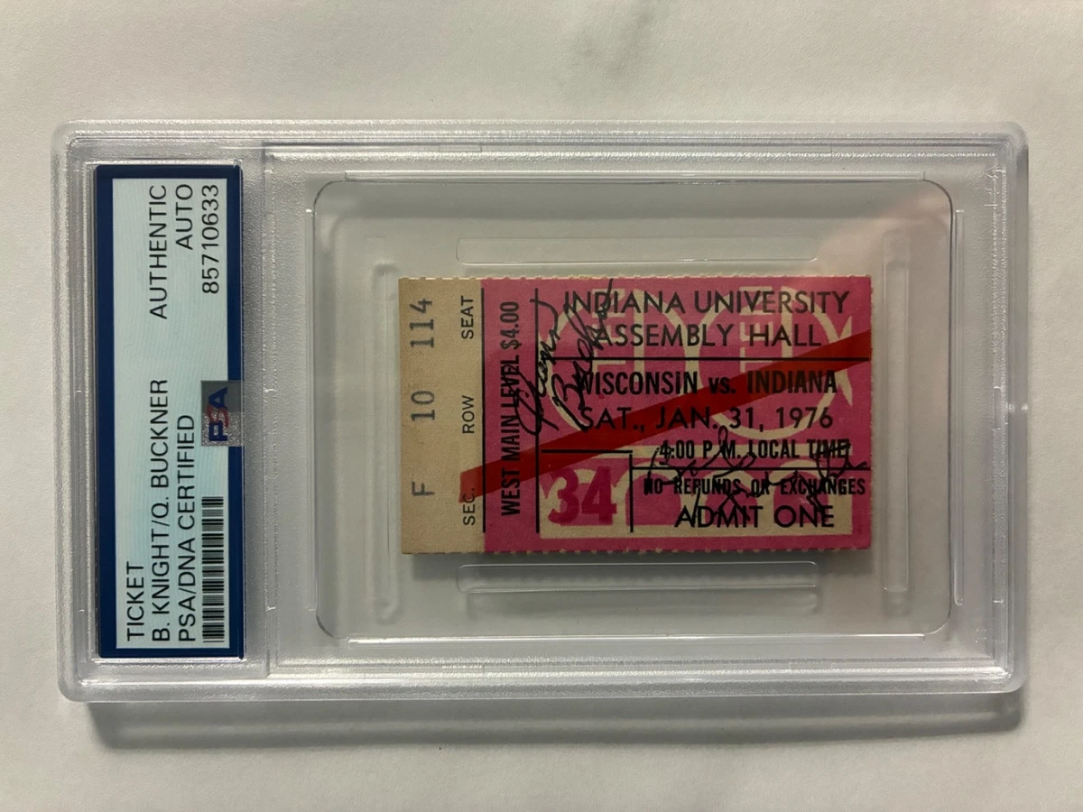 Bob Knight Autograph In Ncaa Basketball Autographed Items for sale