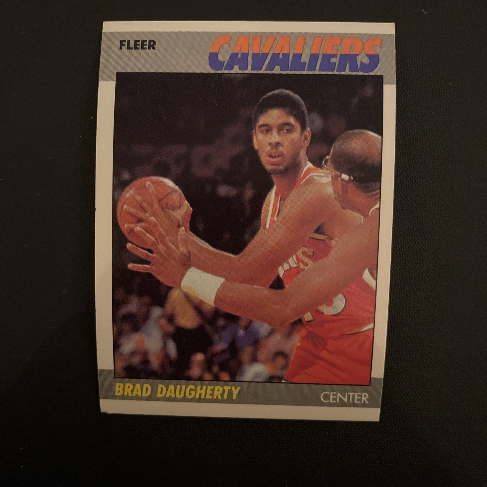 1987 Fleer Basketball #25 RC Brad Daugherty Cleveland Cavaliers NBA