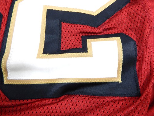 2005 San Francisco 49ers Michael Lewis #32 Game Issued Red Jersey 44 DP37122 - Bild 8 von 9