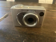 Sony Cyber-Shot DSC-W1 5.1MP DIGITAL CAMERA Tested Working VTG Vintage Cybershot