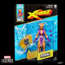 Hasbro Marvel Legends Series X-Force Feral 6in Figure